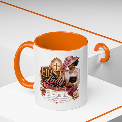 First Lady Church Coffee Mug — Inspirational Faith & Sunday Best Design