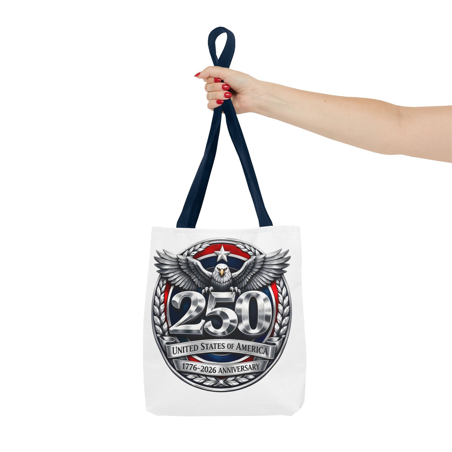 250th USA Anniversary Tote Bag — Patriotic Eagle 1776–2026 Commemorative Tote