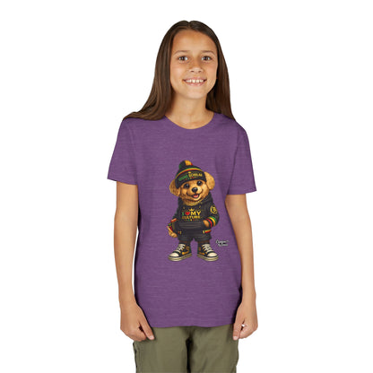 Youth Bear Graphic Tee – "I Love My Culture" Urban Streetwear