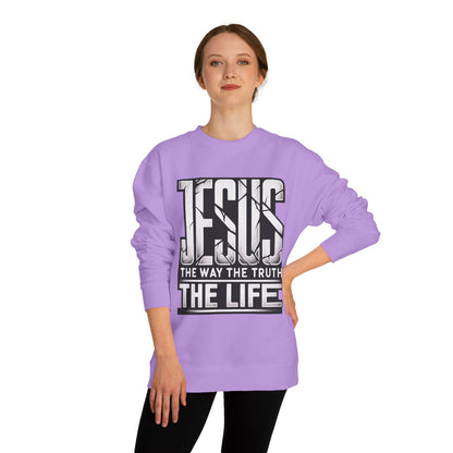 Jesus 'The Way The Truth The Life' Crewneck Sweatshirt