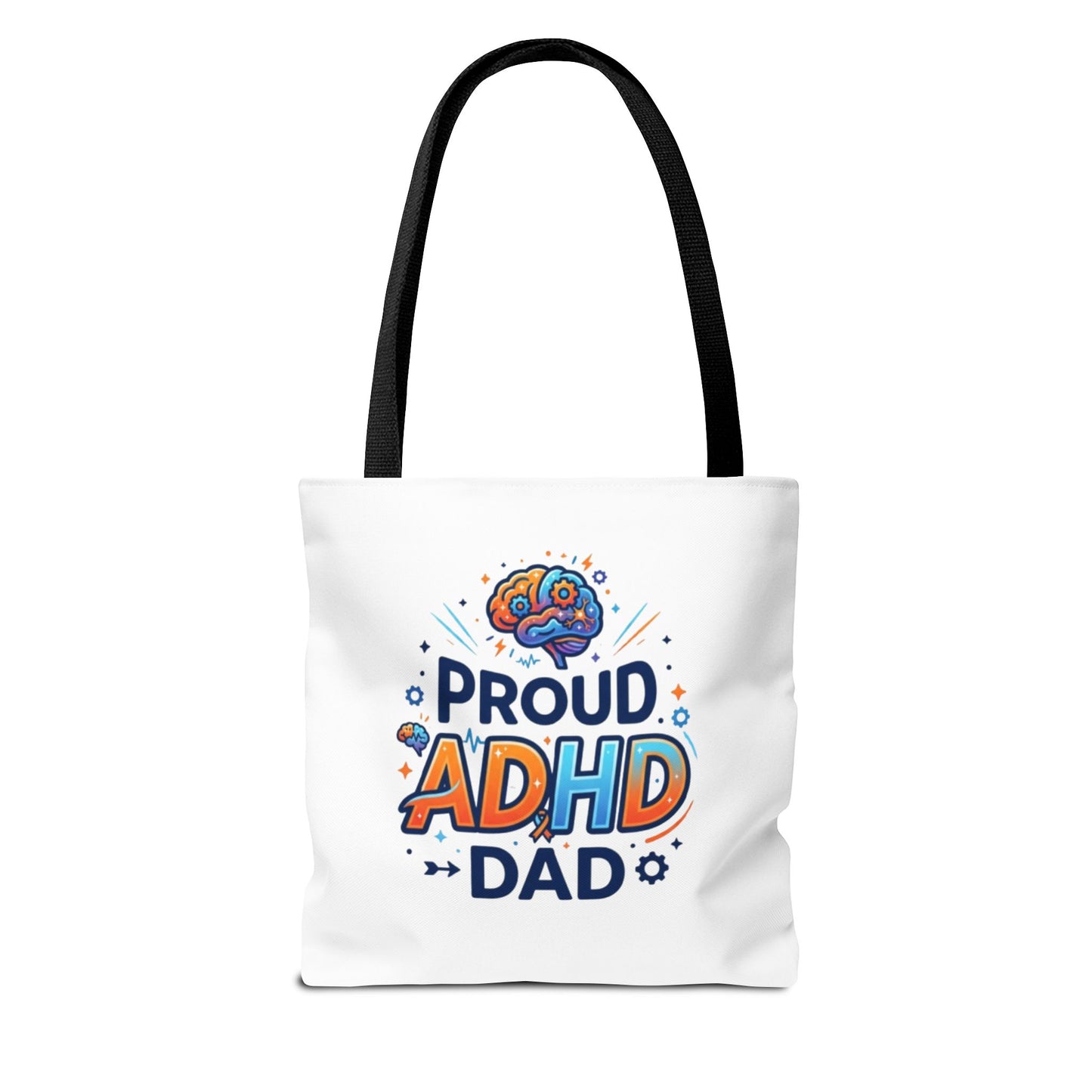Proud ADHD Dad Tote Bag — Awareness Gift for Fathers