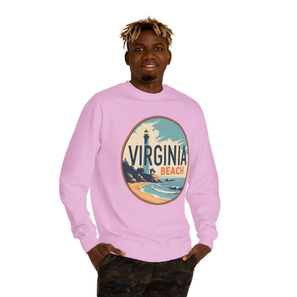 Virginia Beach Retro Lighthouse Sweatshirt
