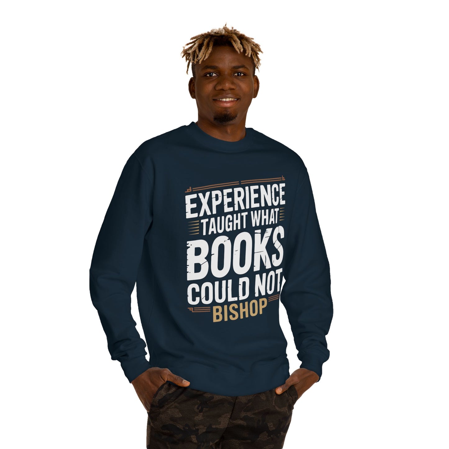 Experience Taught What Books Could Not Sweatshirt — Inspirational Teacher Quote Crewneck