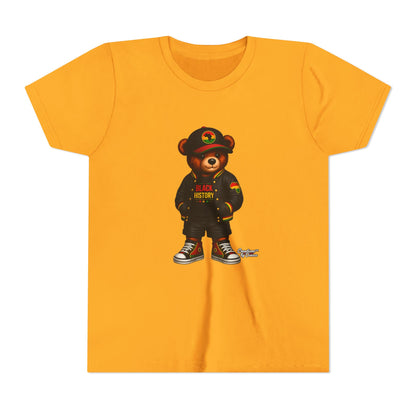Kids 'Black History' Streetwear Bear Tee