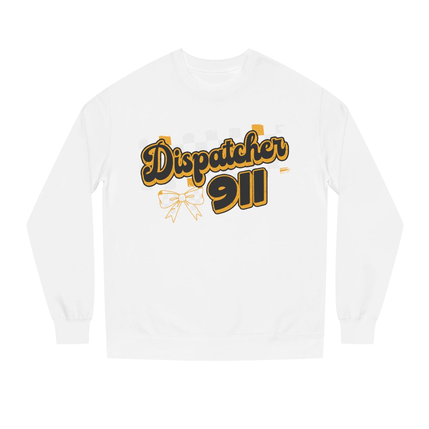 Dispatcher 911 Crewneck Sweatshirt — Emergency Dispatcher Gift
