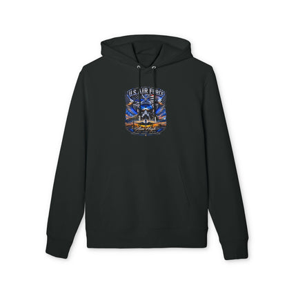 Air Force Skull Hoodie — U.S. Air Force Wings Military Tribute Pullover