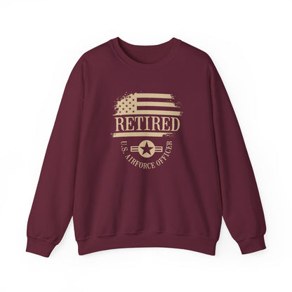 Retired U.S. Air Force Officer Sweatshirt