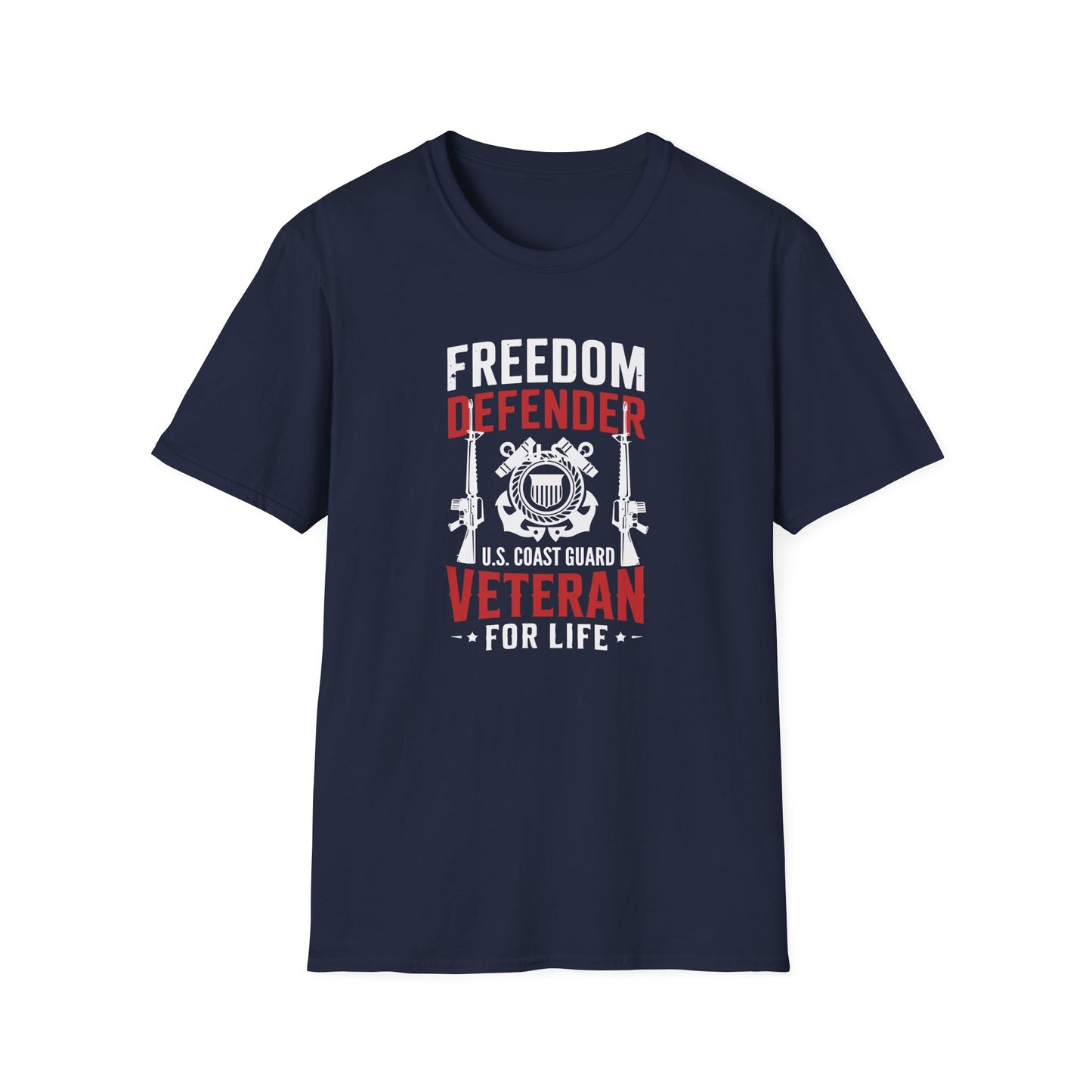 Freedom Defender U.S. Coast Guard Veteran T-Shirt