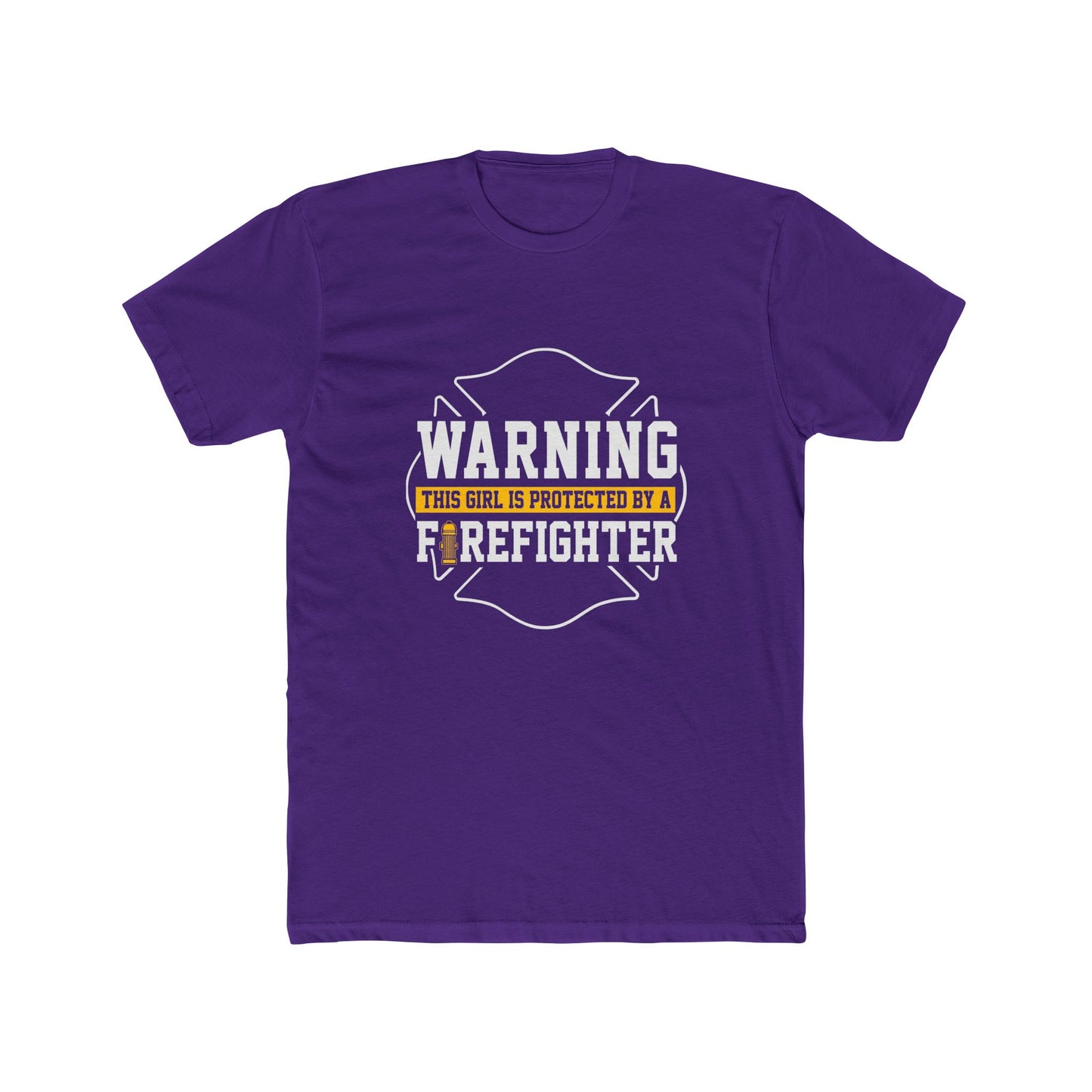 Warning This Girl Is Protected By A Firefighter T-Shirt