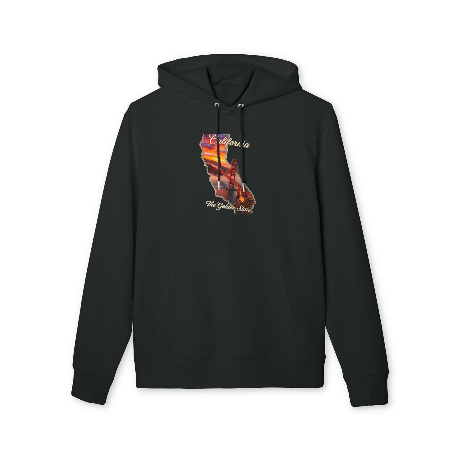 California Sunset State Hoodie — Golden Gate Graphic Pullover