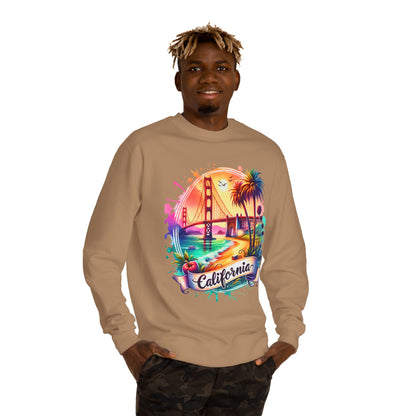 California Sunset Crewneck Sweatshirt