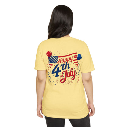 Happy 4th of July T-Shirt — Patriotic Independence Day Tee