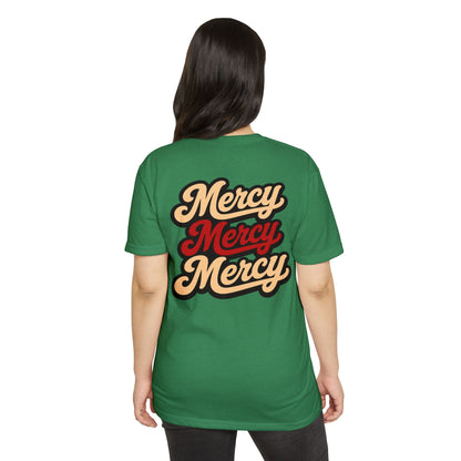 Mercy Mercy Mercy Retro Script T-Shirt