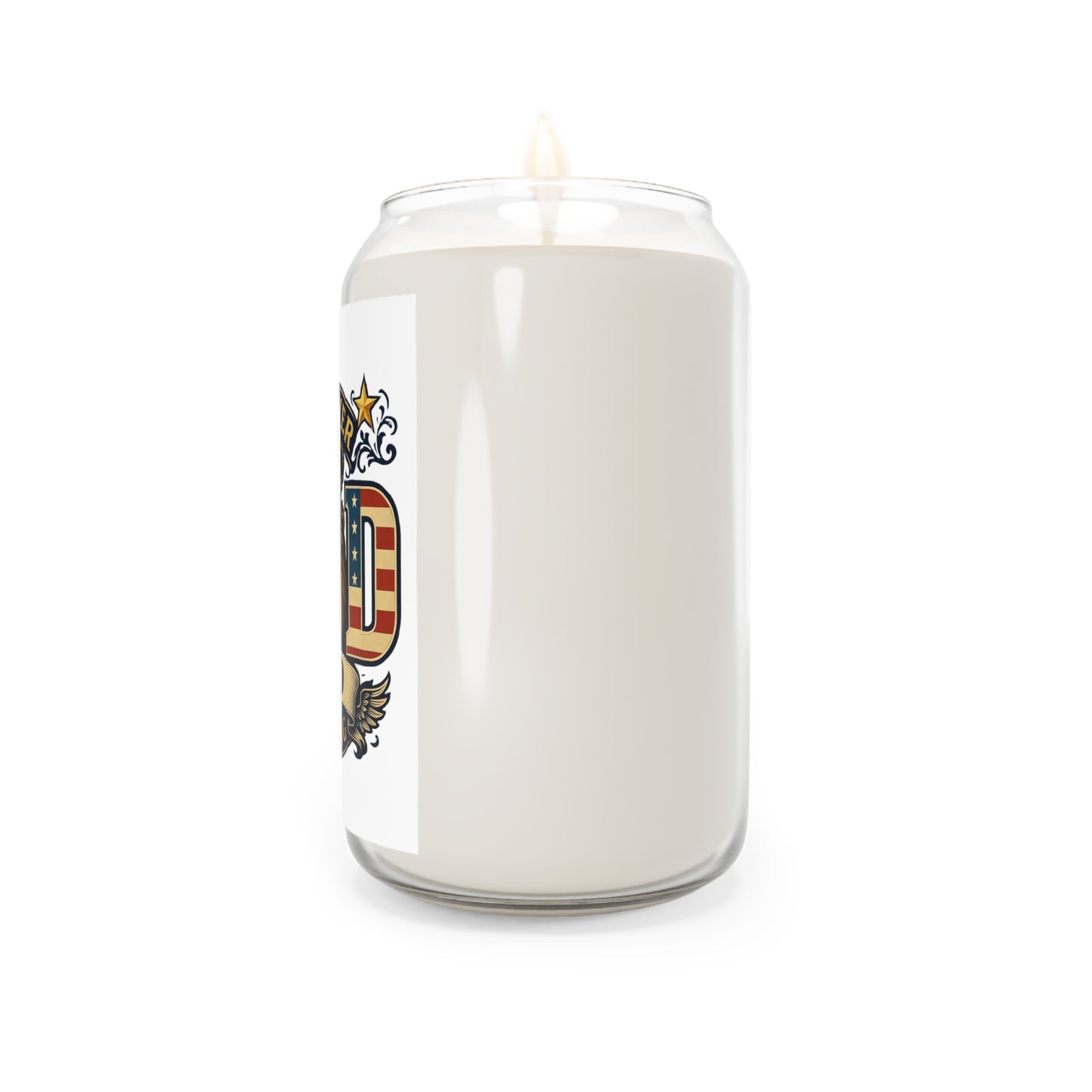 Best Ever Dad Scented Soy Candle — "Dad The King" 13.75oz (Father's Day Gift)