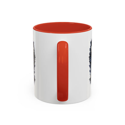 U.S. Air Force Accent Coffee Mug — Military Emblem 11/15oz