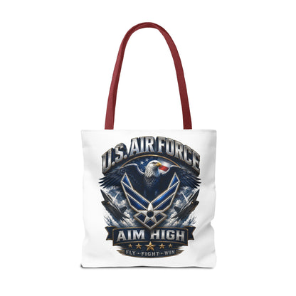 U.S. Air Force Aim High Tote Bag — Patriotic Eagle Military Tote