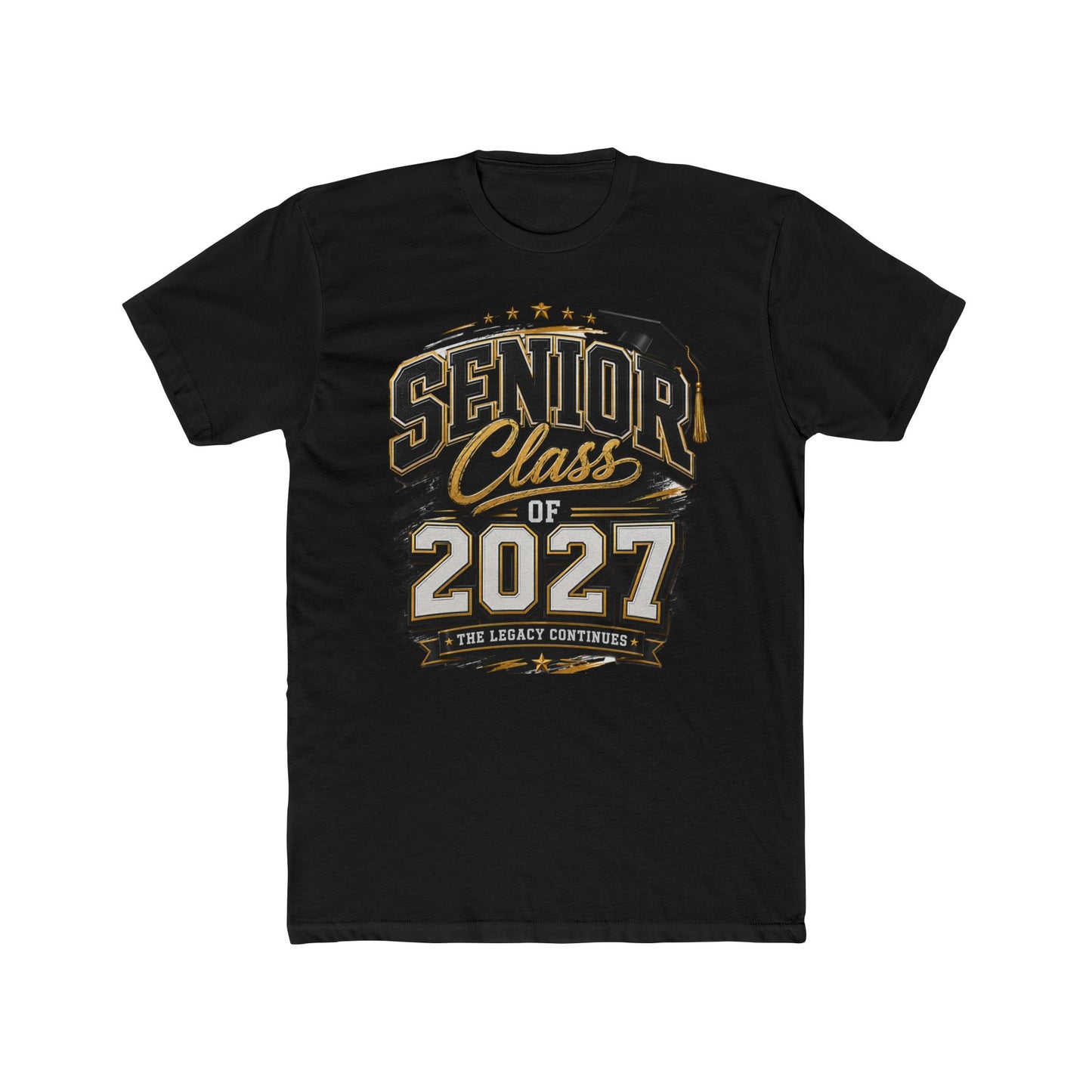 Senior Class of 2027 T-Shirt — Graduation Tee for High School & College Seniors