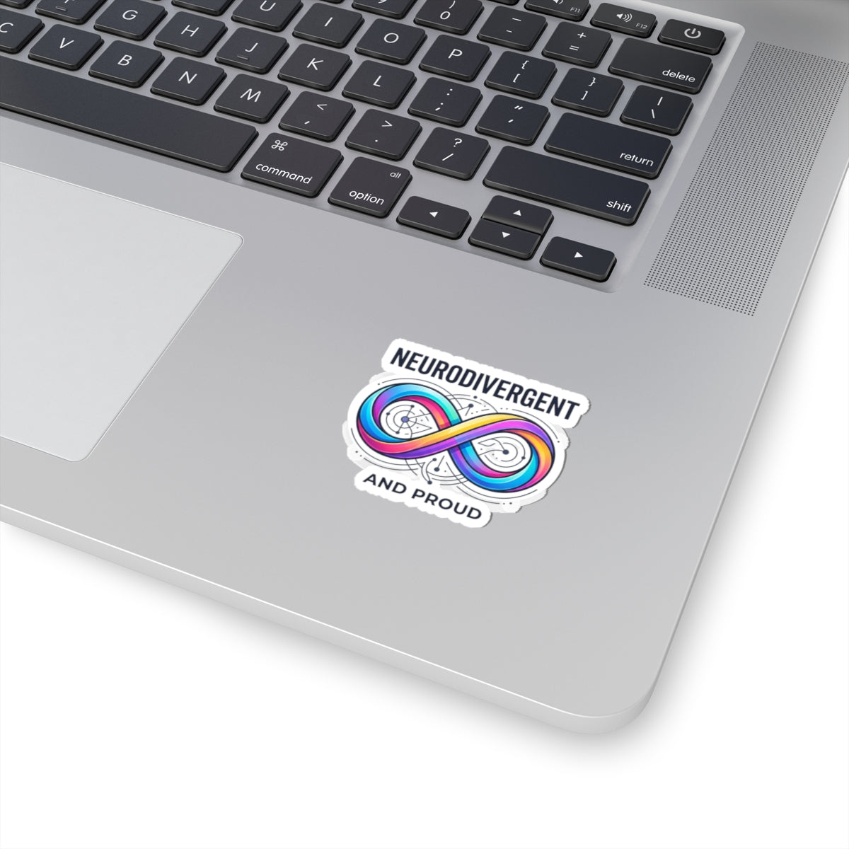 Neurodivergent & Proud Kiss-Cut Stickers | Neurodiversity, Autistic Pride