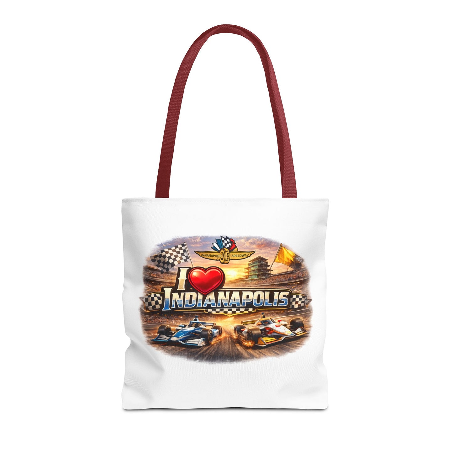 Indianapolis Racing Tote Bag – I  Indianapolis IndyCar Speedway Design
