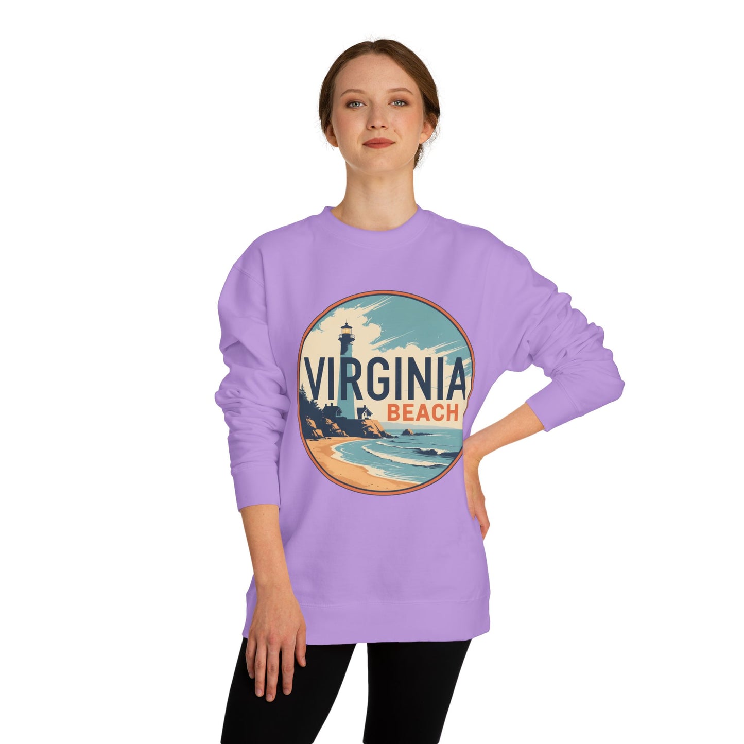 Virginia Beach Retro Lighthouse Sweatshirt