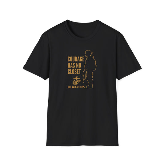 US Marines “Courage Has No Closet” T-Shirt