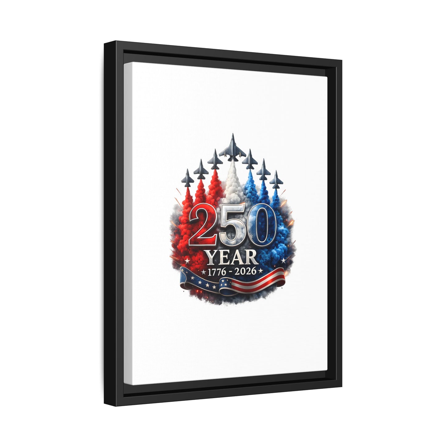 Matte Canvas, Framed (Multi-color)