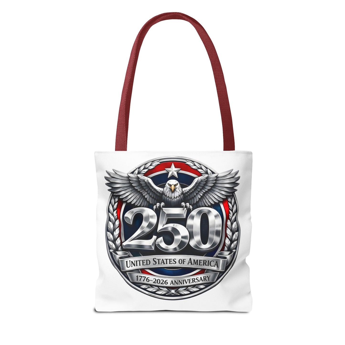 250th USA Anniversary Tote Bag — Patriotic Eagle 1776–2026 Commemorative Tote