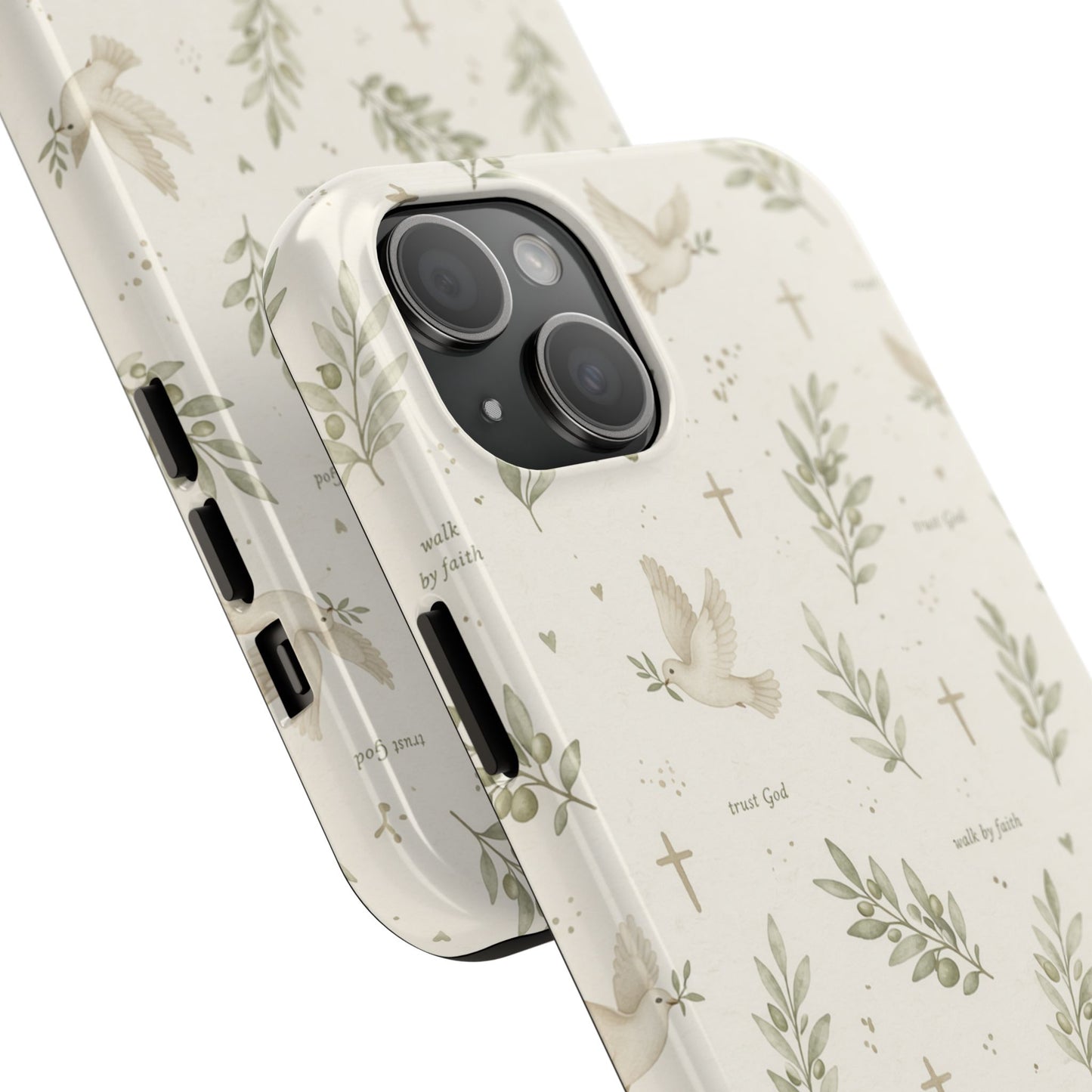 Walk By Faith Phone Case | Christian Floral iPhone Case
