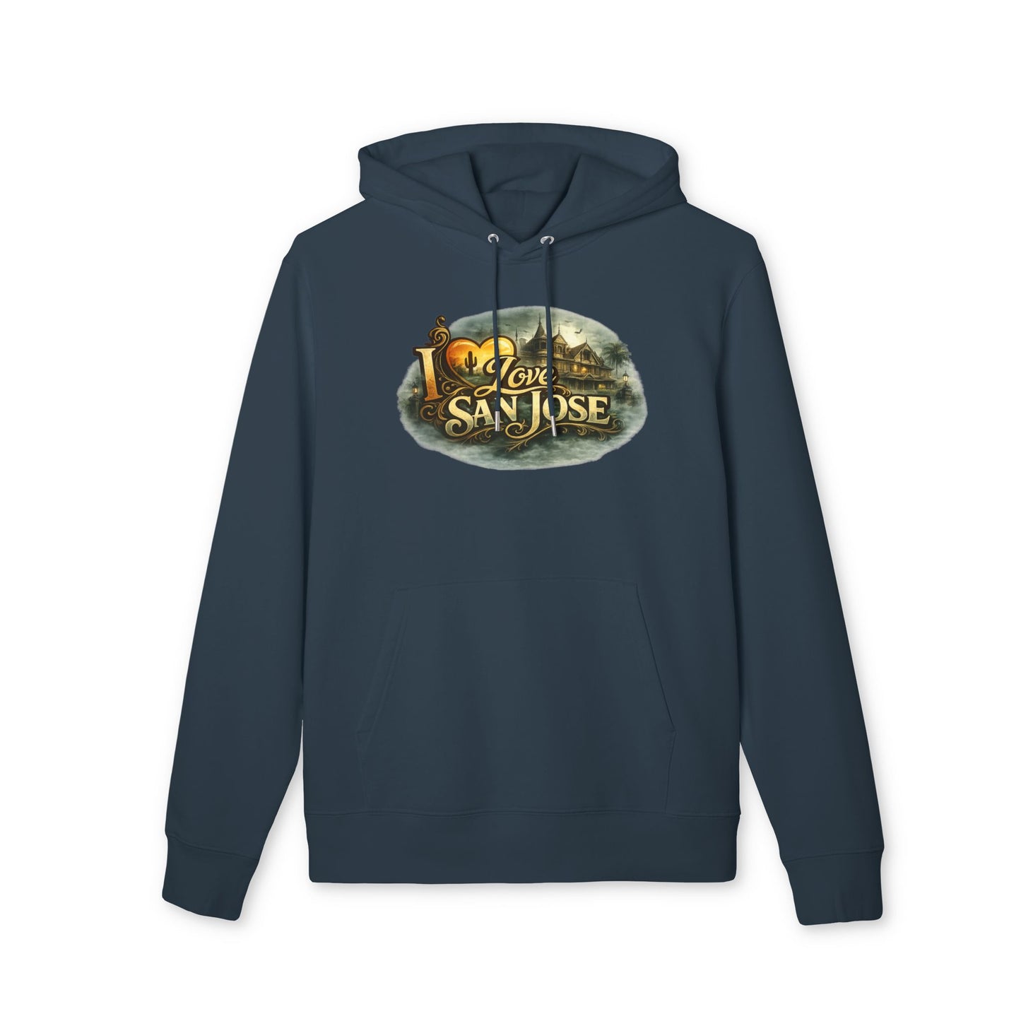 San Jose Hoodie — I Love San Jose Scenic City Sweatshirt