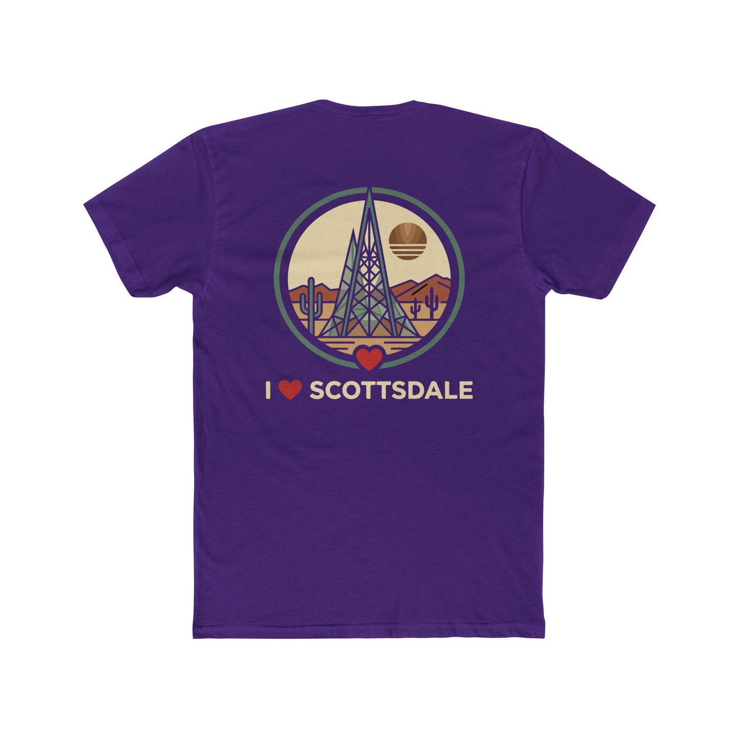 Scottsdale Retro Desert Tee — I  Scottsdale Graphic T-Shirt
