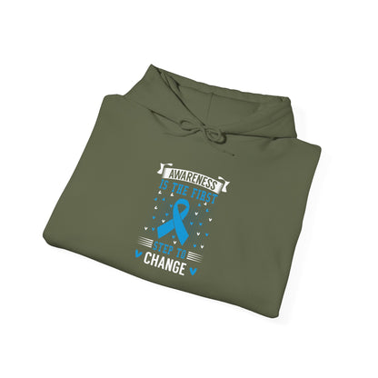 Awareness Is The First Step To Change' Hoodie