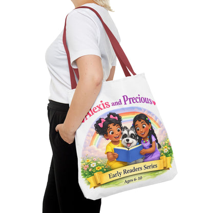 Children's Tote Bag – "Alexis and Precious" Early Readers Book Design
