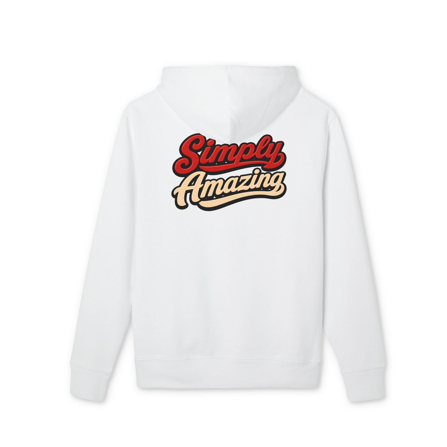 Simply Amazing Hoodie — Retro Script Graphic Pullover