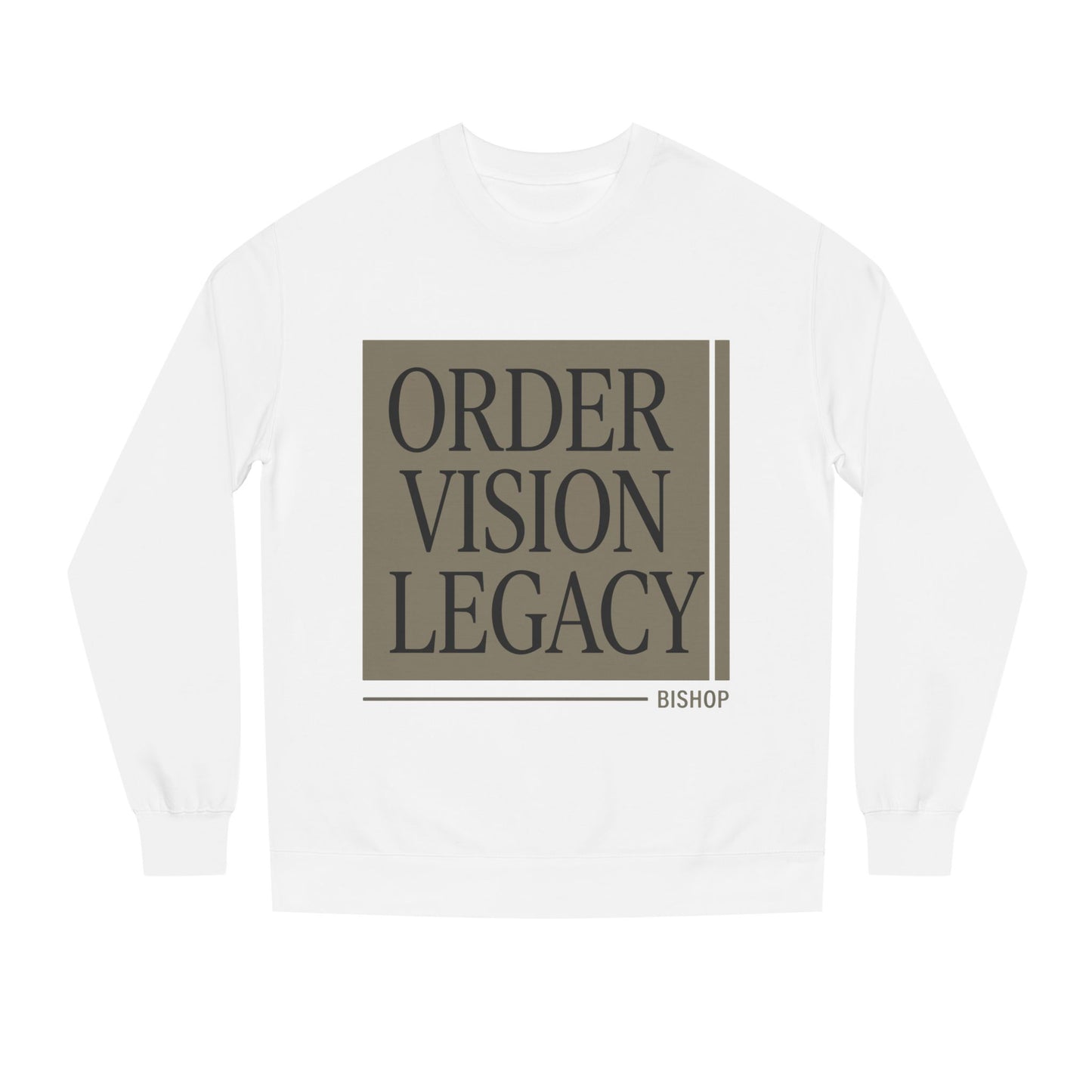 Order • Vision • Legacy Sweatshirt — Minimalist Motivational Crewneck