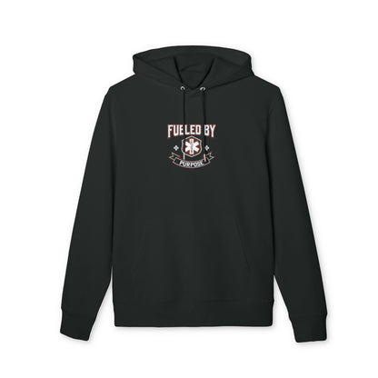 Hoodie — "Fueled By" Medical Star Graphic Pullover