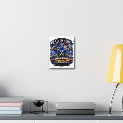 U.S. Air Force 'Aim High' Stretched Canvas - Military Aviation Wall Art