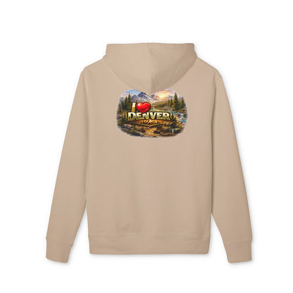 Denver Scenic Hoodie - I  Denver Mountain Landscape Pullover