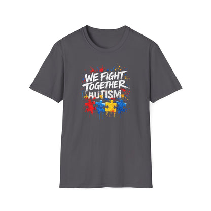 We Fight Together Autism T-Shirt