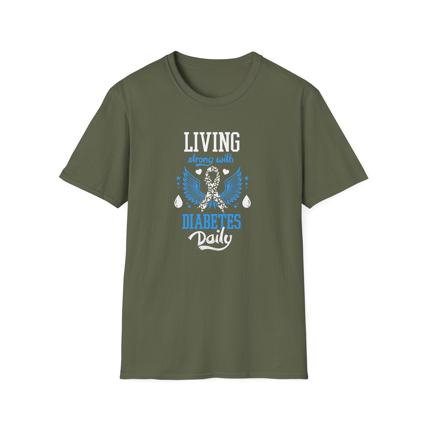 "Living Strong With Diabetes Daily" T-Shirt