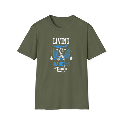 "Living Strong With Diabetes Daily" T-Shirt
