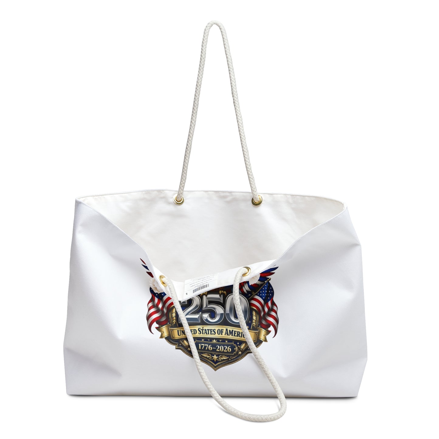 USA 250 Eagle Weekender Bag — Patriotic Travel Tote for 1776–2026 Celebrations