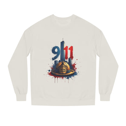 9/11 Memorial Sweatshirt – Firefighter Tribute Crewneck