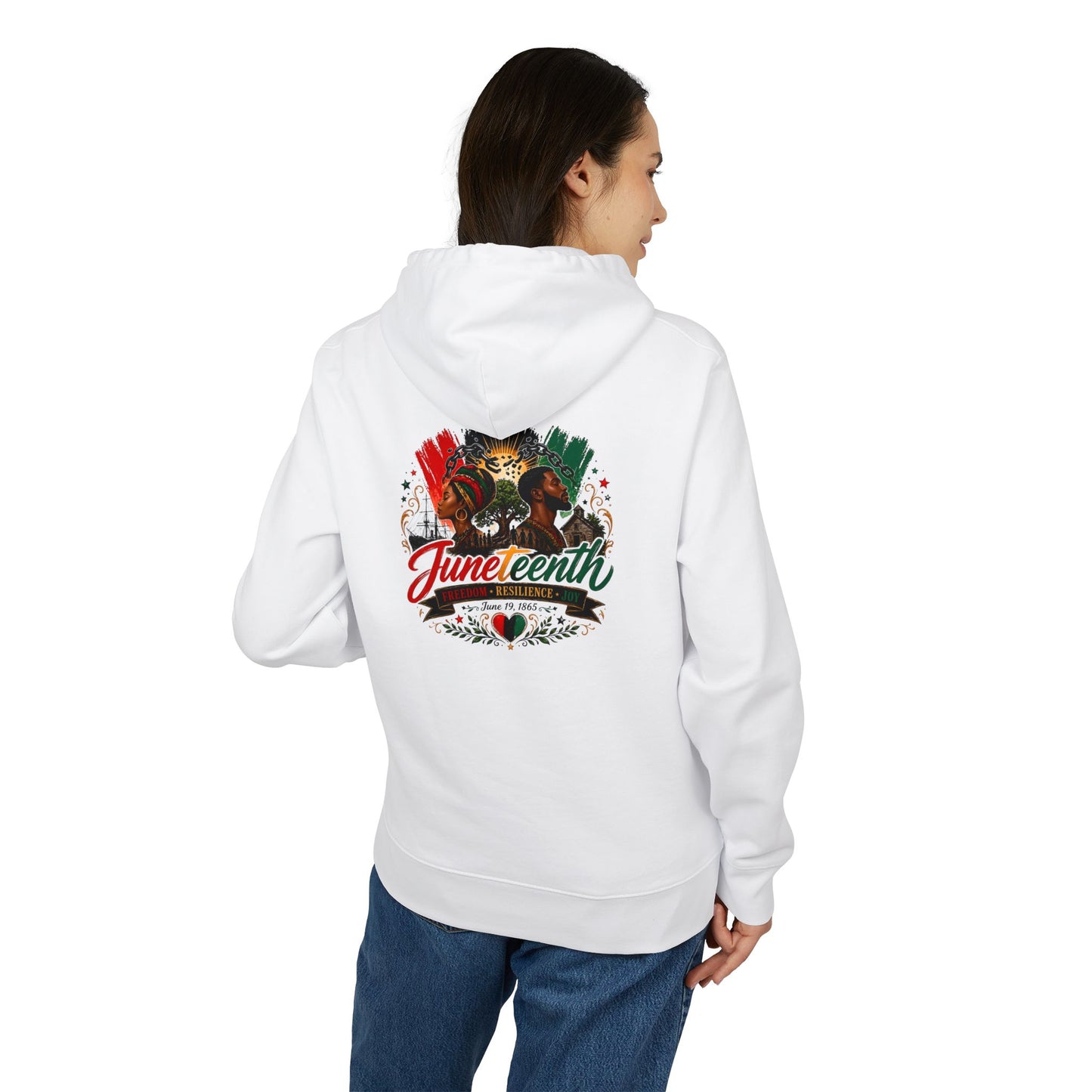 Juneteenth Hoodie — Black Freedom Celebration Sweatshirt