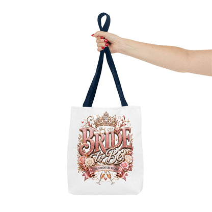 Bride-to-Be Floral Tote Bag - Bachelorette Gift & Bridal Shower Accessory