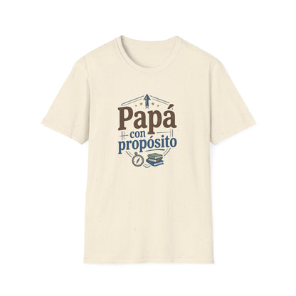 "Papá con propósito" T-Shirt