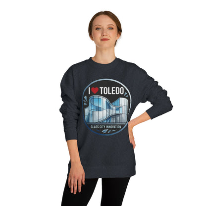 I  Toledo Glass City Sweatshirt — Toledo Skyline Crewneck