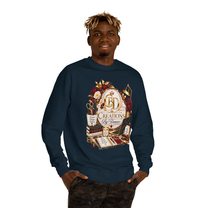 Crewneck Sweatshirt — Vintage Desk Creations Logo