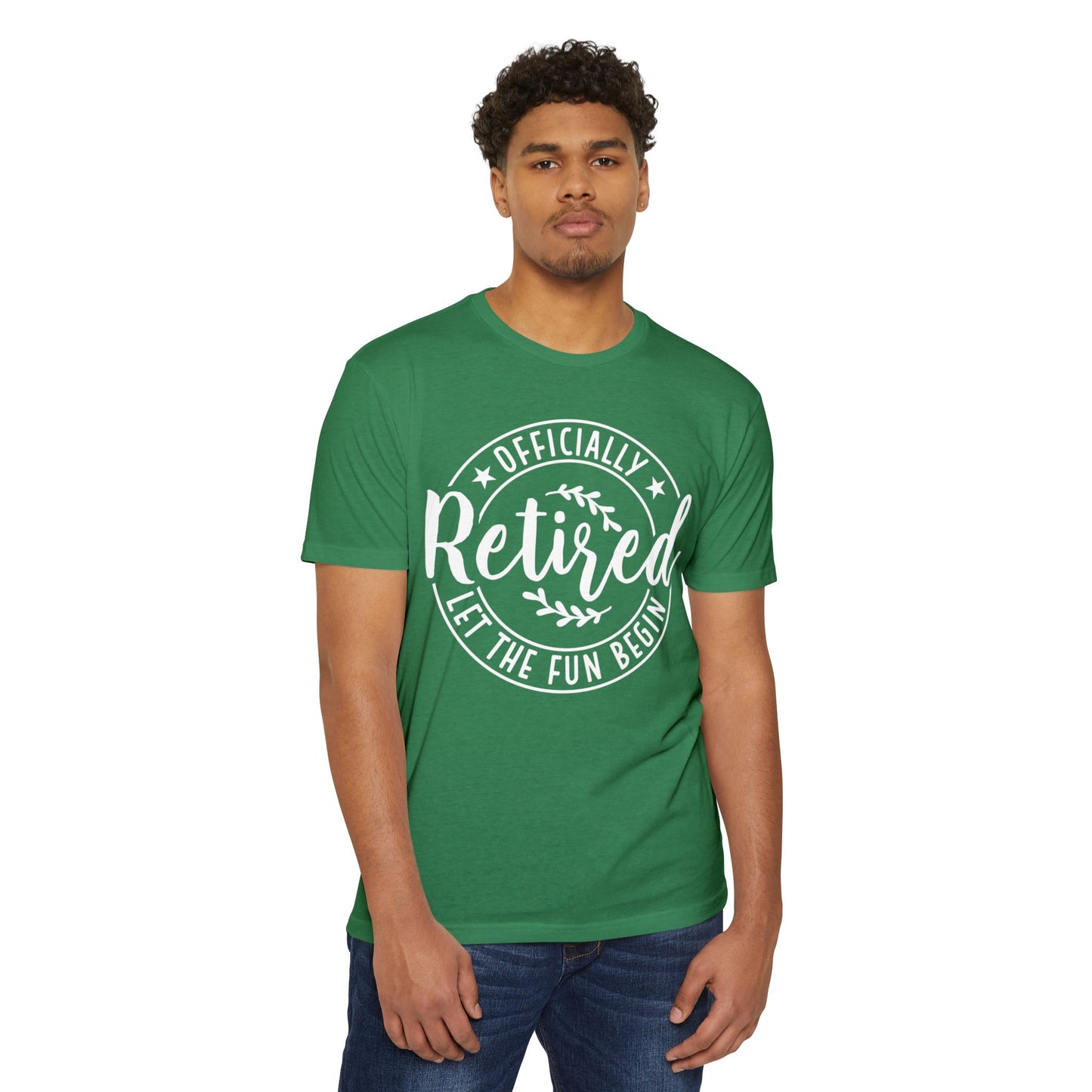 Retired T-Shirt – "Officially Retired, Let the Fun Begin" Retirement Tee