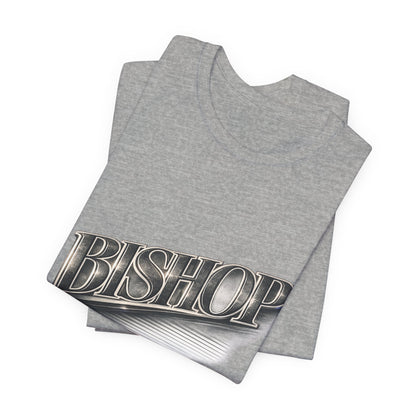 Bishop Retro Chrome Logo T‑Shirt