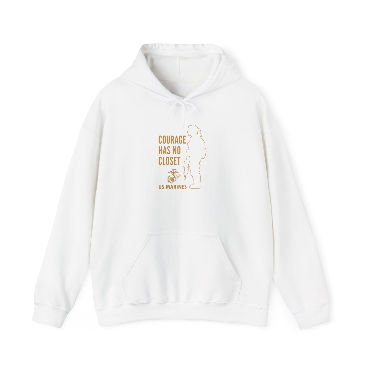 Courage Has No Closet US Marines Hoodie